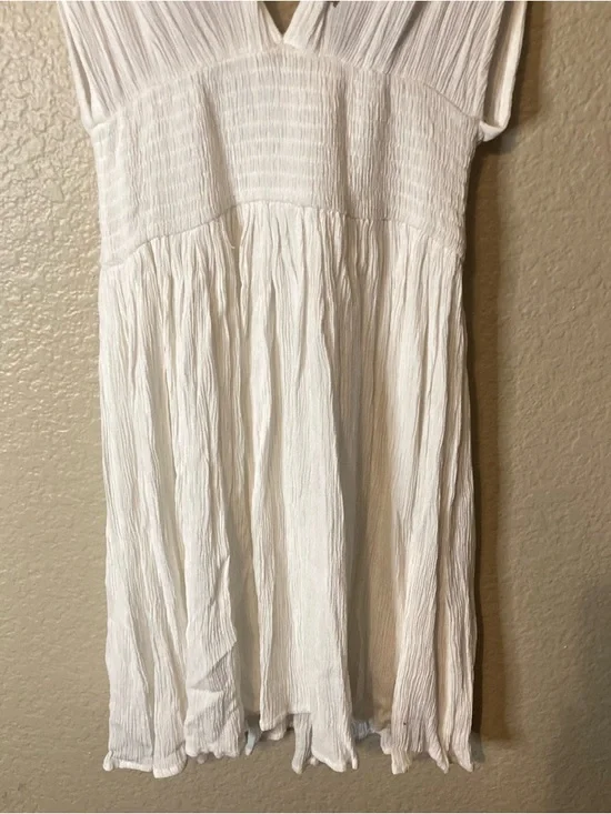 Forever 21 Boho Cottage Core Festival Floral Beachwear Smocked Waist Size Small - Picture 2 of 15